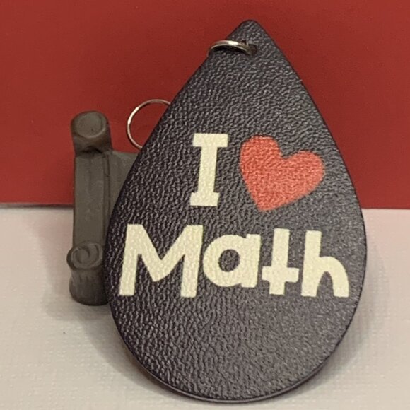 Math Earring, Math Lover, Teacher Earring, School Earring, Educator Earring - Picture 8 of 11